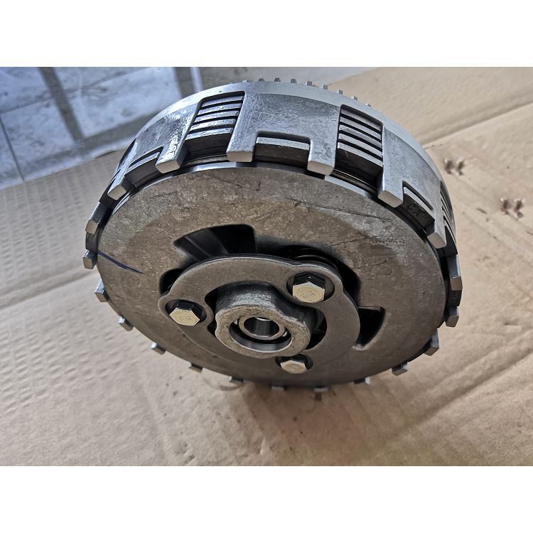 Clutch friction plate structure and working principle